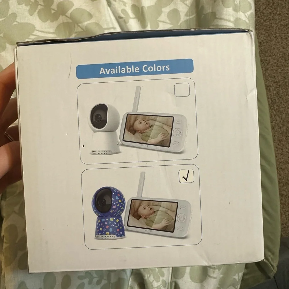 NexiGo B200 Baby Monitor with Camera - Blue - New in Box